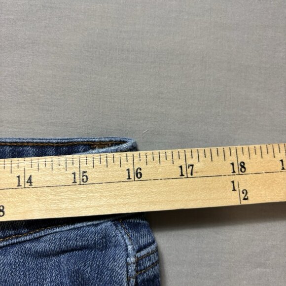 Eileen Fisher Denim Jeans Womens Medium M Dark Wash Straight Leg 32x28 - Picture 4 of 7